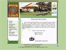 Tablet Screenshot of pousadadoslobos.com.br